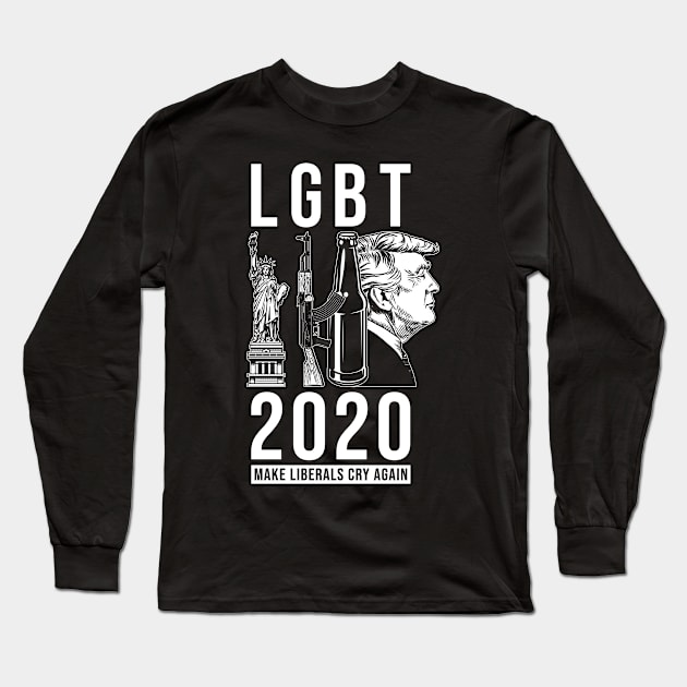 LGBT 2020 Trump Long Sleeve T-Shirt by Cooldruck